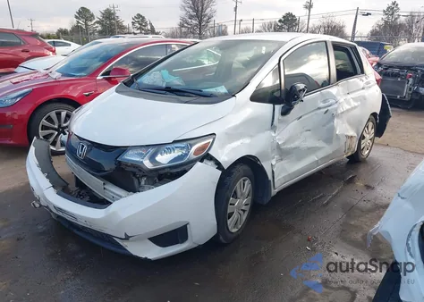 2017 Honda Fit Lx z USA, uszkodzony, nr VIN 3HGGK5H57HM708567